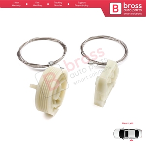 ชุดซ่อมมอเตอร์กระจกไฟฟ้าหลังซ้าย รุ่น BWR5495 สำหรับรถยนต์ 75 RJ MG ZT Brilliance B8 ปี 1998-2005 4/5 ประตู CVH101310 - Product Image 6