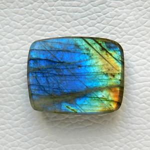 Venta caliente Arco Iris fuego labradorita cabujón piedra preciosa labradorita cojín forma piedra preciosa fabricación de joyas artículo proveedor a granel - Product Image 4