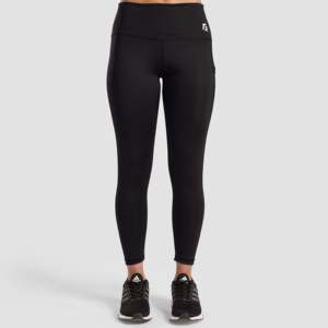 Leggings Deportivos Casuales de Cintura Alta Dream Flex, Talla XL, Negros, Pantalones de Yoga Tejidos con Nailon y Spandex para Fitness y Yoga - Product Image 2