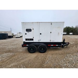 Terex T270C 1800 RPM Silent Auto Start Diesel <b>Generator</b> 220V Single Phase Tier 3 - Product Image 2