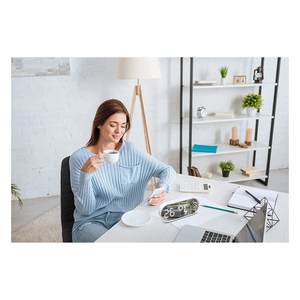 Reloj Despertador Multifunción con Pronóstico del Tiempo - Blanco - Explore Scientific RDC2002WWHT - Product Image 6