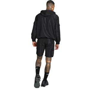 2024 personnalisé deux pièces coupe-vent veste courte ensemble fermeture éclair en Nylon Polyester Streetwear survêtement hommes coupe-vent ensemble court - Product Image 6
