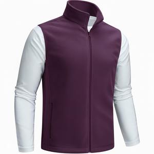 Veste de course sans manches de haute qualité pour hommes, logo personnalisé, design personnalisé, chaude et douce, veste de sport, veste de golf - Product Image 2