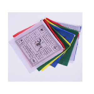 Best Selling Tibetan Prayer <b>Flags</b> High Quality Cotton Buddhist <b>Flag</b> Available At Wholesale Price - Product Image 2