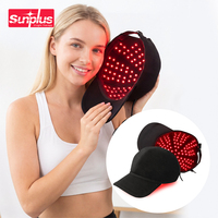 Casque de luminothérapie rouge 100 % testé pour le cuir chevelu, chapeau de luminothérapie rouge, lampe infrarouge pour les cheveux, fournisseur de Chine