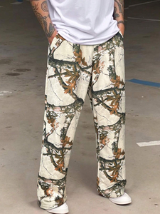 Survêtements à capuche en coton survêtements en tissu polaire 600gsm pantalons de survêtement de chasse pour hommes - Product Image 5