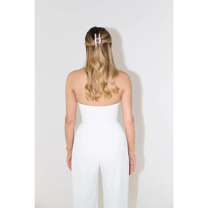 Chemise décontractée pour femmes, manches courtes, haut élégant, chemisier en mousseline de soie d'été, chemise de bureau légère, haut à manches courtes, chemisier décontracté - Product Image 5