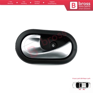 BDP603 Interior Door Handle Chrome Color 8200735219 Left Door For Dokker Lodgy <b>Duster</b> Sandero Logan - Product Image 2