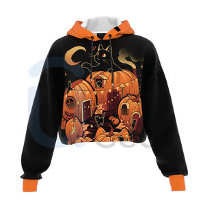 Wholesale Custom <b>Yoga</b> Top Men's Crop Hooded Collar Front Logo Winter 100% Cotton Hoodies <b>Sweatshirts</b> Manufacturer - Product Image 4