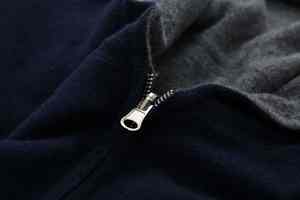 Personnalisé hommes Premium deux couches Interlock Zip up nouveau épais chaud 100% cachemire à capuche hommes - Product Image 4