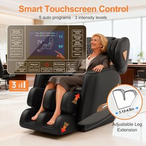 Fauteuil de massage électrique pour usage domestique et commercial avec un design de cabine multifonctionnel doté d'une fonction d'étirement de style thaïlandais - Product Image 4