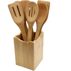 L'usine produit des cuillères en bois de haute qualité sans produits chimiques, 100% de bambou du Vietnam pour l'exportation en vrac, - Product Image 5