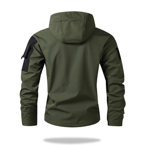 Chaqueta Impermeable de Softshell Avanzada, Transpirable, con Cuello Alto, para Senderismo, Camping y Trekking - Product Image 4