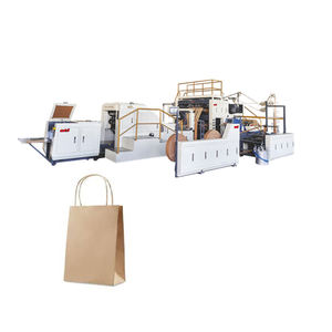 เครื่องทำถุงกระดาษอัตโนมัติเต็มรูปแบบพร้อมหูหิ้วเชือกบิด ราคาดีที่สุด - Product Image 1