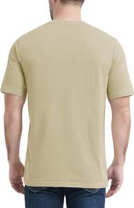 T-shirts personnalisés pour hommes 100% coton T-shirt surdimensionné à épaules tombantes T-shirt à col montant T-shirt de haute qualité pour hommes - Product Image 3