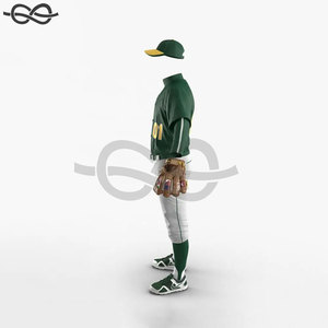Uniforme de Béisbol Personalizado de Alta Calidad para Equipos Deportivos, Unisex, Tallas Grandes, Transpirable, de Secado Rápido, para Deportes al Aire Libre, Adultos - Product Image 2
