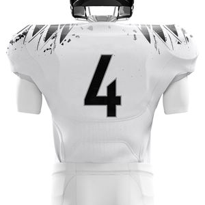 Ensemble d'uniformes de football américain respirants à impression numérique avec logo 3D, nouvelle conception, vêtements d'équipe pour adultes, taille plus - Product Image 6