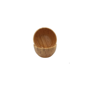 Bol à salade en bambou 100% naturel écologique, cuillère et fourchette faites à la main pour les fruits, bol en bois de noix de coco pour les aliments, cadeaux souvenirs pour les entreprises - Product Image 6