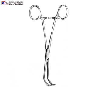 DeBakey Beck Vena Cava Clamp 16,5 cm Quirúrgico Cardiovascular Oclusión Torácica Cirugía Vascular Instrumentos Médicos - Product Image 4