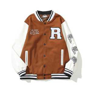 Lo último 2025 College Letterman Satin Bomber Jacket Custom Varsity Style Baseball Jacket para hombres Precio al por mayor para pedidos al por mayor - Product Image 2
