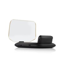 Sudex C3 5 Inch LCD 480x240 Auto HUD Voorruit Head-up Display GPS Navigatie OBD2 Snelheidsmeter Klok Richtingwijzers Offline Kaarten