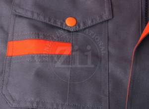 <b>Safety</b> WorkWear Cotton HI-vis Waterproof Flame-Retardant Custom Made Sustainable <b>Reflective</b> Coverall Suit Protective <b>Clothing</b> - Product Image 6