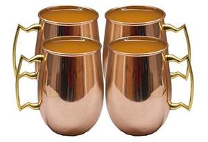 Mug en cuivre fait main au design ananas en métal, idéal pour la bière et le café, le plus vendu, mug décoratif en cuivre pour la cuisine à prix de gros - Product Image 6