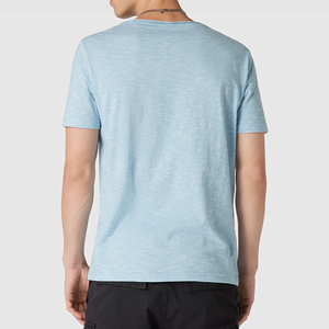 2023 nueva llegada ropa de hombre OEM diseño personalizado camiseta informal de manga corta para hombre con impresión de logotipo bordado de BD - Product Image 6