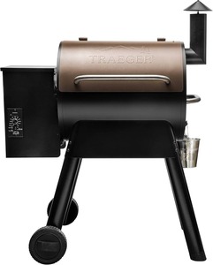 NUEVO PRODUCTO: Parrilla de Pellets Pro Series 34 Barrel, Recién Lanzada, Color Bronce, Altura Ajustable, Planchas Galvanizadas - Product Image 1