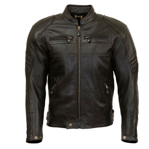 New Arrival High Quality Leather Made Motorbike <b>Men</b> <b>Jacket</b> Low MOQ <b>Men</b> Motorbike <b>Jacket</b> - Product Image 1