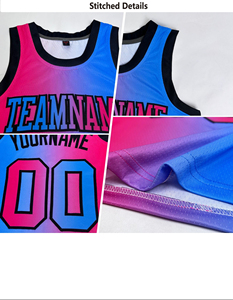 Vêtements de basket-ball réversibles à séchage direct des fabricants, uniformes pour filles, maillots de basket-ball en maille bleu marine et blanc personnalisés pour jeunes - Product Image 6