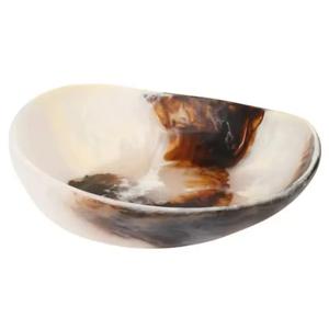 Bols de service élégants en résine faits à la main de luxe Saladier et serveur jetables avec design décoratif et fonctionnel - Product Image 2