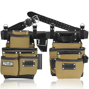 Sacs à outils en cuir PU de bonne qualité à bas prix Produit le plus vendu Couleurs personnalisées et design Kit d'outils en cuir Ceinture - Product Image 1