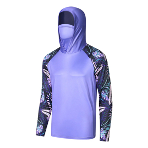 Camisa de pesca ligera de manga larga para mujer, poliéster, secado rápido, UPF 50, transpirable, pesca al aire libre, Sudadera con capucha, sublimación impresa - Product Image 4