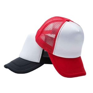 Casquette de camionneur en maille respirante à 5 panneaux, logo personnalisé, casquette snapback en gros - Product Image 2