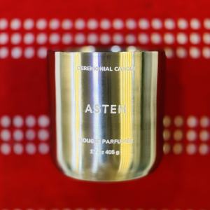 Tarro o contenedor de acero inoxidable para velas, tarro de velas decorativas de cera de soja vacía con tapa, tamaño único personalizado de la India - Product Image 4