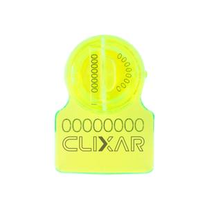 Precinto de Seguridad de Plástico CLIXAR TWISTEIRO para Medidores, Gabinetes, Contenedores, Vehículos, Instalaciones (-50C +120C 31.5x32.7x30mm) - Product Image 1