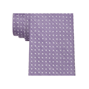 Cravatta Classica da Uomo Michael Kors, Stampa Jacquard Viola, Stile Casual, Materiale Lana e Seta, Taglia Unica, Ideale per Regali - Product Image 2