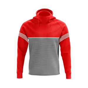 Gaa Gaelic Ropa ecológica Sudadera con capucha para hombre Punto personalizado Algodón orgánico Grueso de gran tamaño Gaa Gaelic Sports Hoodie para hombres - Product Image 3