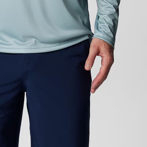 กางเกงขาสั้นผู้ชายแบบสบาย ระบายอากาศได้ดี เหมาะสำหรับผู้ซื้อจำนวนมาก สไตล์ลำลอง พร้อมบริการสกรีนโลโก้ ปิดด้วยกระดุม - Product Image 2