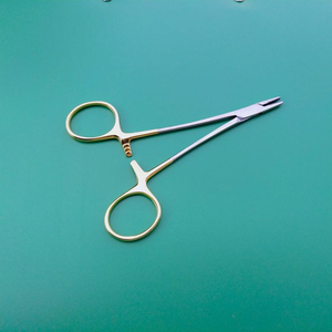 High Quality German Stainless Steel Manual Medical <b>Surgical</b> <b>Instrument</b>-14cm Straight Mayo Needle <b>Basis</b> <b>Surgical</b> <b>Instruments</b> - Product Image 1