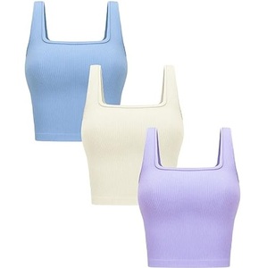 Débardeur sans manches pour femmes personnalisé de haute qualité respirant léger dernier produit en gros gilet ajusté filles hauts sexy - Product Image 2