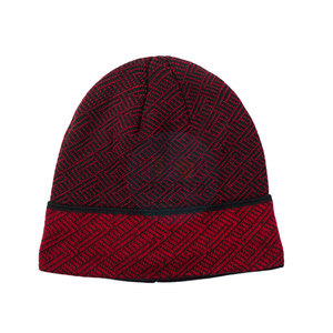Wholesale Custom Logo Design 100% <b>Wool</b> Lightweight High Quality Warm Winter Knitted Jacquard Common <b>Beanies</b> Hats - Product Image 1