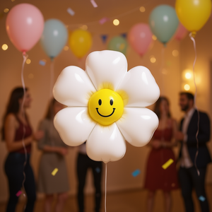 Globos de Fiesta con Diseño de Flores, 50 cm, Bolsa de 12 Unidades - Product Image 3