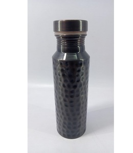 Beautiful Eco-Friendly Copper <b>Water</b> <b>Bottle</b> with Custom Shape Lid Unique Kitchen Accessories Customized Metal Drinkware - Product Image 4