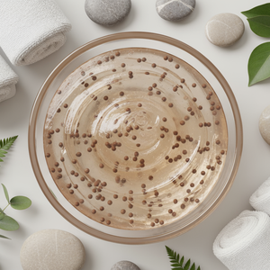 Perles de caféine encapsulées pour lavage du corps Ingrédients naturels de qualité supérieure pour l'hygiène et l'hydratation de la peau - Product Image 4