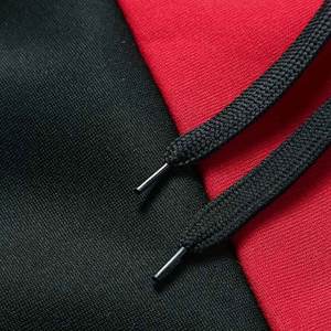 Vente en gros Nouvel arrivage Sweat à capuche pour hommes avec impression de logo personnalisé léger de haute qualité en polaire Colorblock Dernier cri pour hommes 2025 - Product Image 3