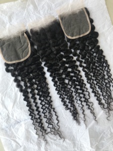 Cheveux vierges brésiliens de la meilleure qualité, closure en dentelle transparente 5x5, fournisseurs et fabricants indiens, prix de gros, ondulations pour femmes - Product Image 3
