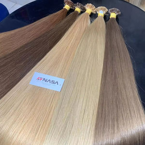 Cheveux humains bruts vietnamiens à pointe plate pré-collés prix de gros 100 grammes extensions de cheveux à la kératine droites - Product Image 1