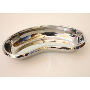 Bandeja quirúrgica médica de acero de alta calidad, plato de riñón para clínica de Hospital, bandeja de riñón veterinaria, bandeja de riñón de artículos huecos - Product Image 3